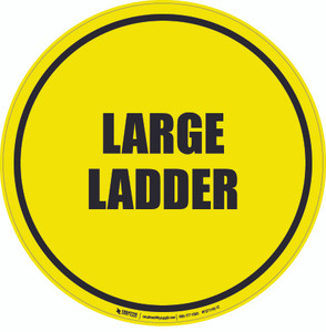 Large Ladder Floor Sign