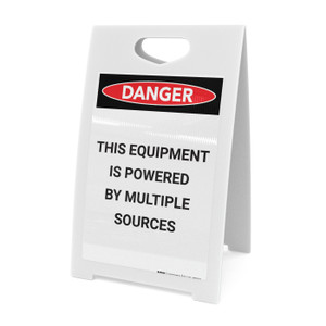 Electrical Powered Multiple Sources - A-Frame Sign