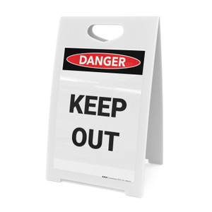 Keep Out - A-Frame Sign