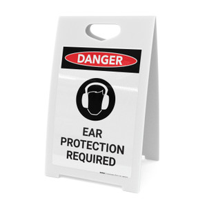 Peligro Authorized Personnel Only Spanish - A-Frame Sign