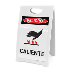 Spanish Hot with Icon - A-Frame Sign