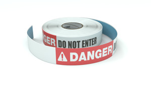 Danger: Do Not Enter - Inline Printed Floor Marking Tape