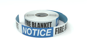 Notice: Fire Blanket - Inline Printed Floor Marking Tape