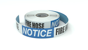 Notice: Fire Hose - Inline Printed Floor Marking Tape
