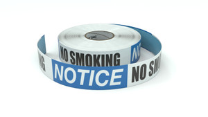 Notice: No Smoking - Inline Printed Floor Marking Tape