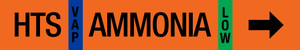 Ammonia Label - High Temperature Suction