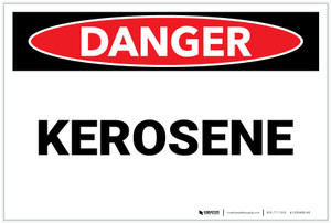 Danger: Kerosene - Label