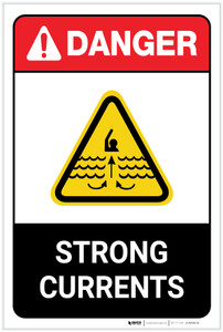 Danger: Strong Currents - Label