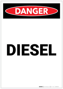 Danger: Diesel Portrait - Label