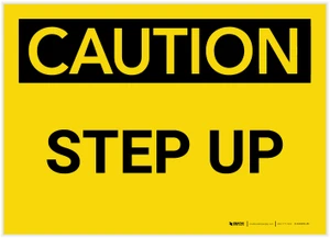 Caution: Step Up - Label