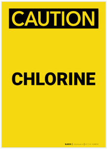 Caution: Chlorine Portrait - Label