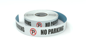 Traffic: No Parking Horizontal - Inline Printed Floor Marking Tape Traffic: No Parking Horizontal - Inline Printed Floor Marking Tape