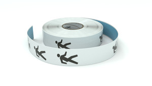 Traffic: Person Walking Symbol Vertical - Inline Printed Floor Marking Tape Traffic: Person Walking Symbol Vertical - Inline Printed Floor Marking Tape