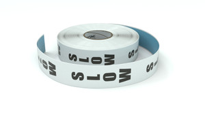 Traffic: Slow Vertical - Inline Printed Floor Marking Tape Traffic: Slow Vertical - Inline Printed Floor Marking Tape