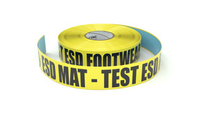 ESD: ESD Mat - Test ESD Footwear - Inline Printed Floor Marking Tape