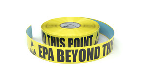 ESD: EPA Beyond This Point - Inline Printed Floor Marking Tape