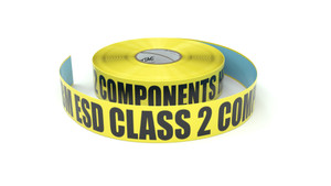 ESD: HBM ESD Class 2 Components Here - Inline Printed Floor Marking Tape ESD: HBM ESD Class 2 Components Here - Inline Printed Floor Marking Tape