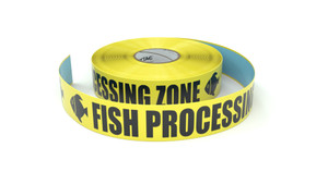 Food: Fish Processing Zone - Inline Printed Floor Marking Tape