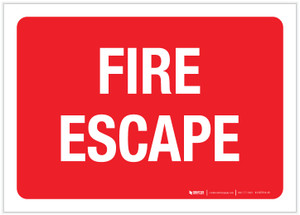 Fire Escape - Label