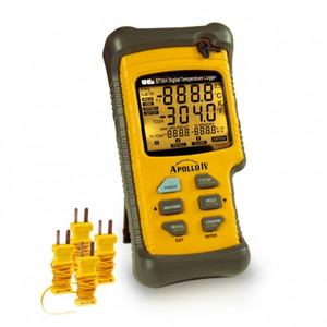 Quad Input Digital Logging Thermometer Quad Input Digital Logging Thermometer