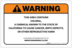 Warning: Prop 65 Chloral - Label