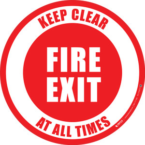 Vsafety Notausgang-Schild – Feueralarm-Pfeil Links, 300x100 Mm, 3 Stück, Selbstklebend, EN ISO 7010