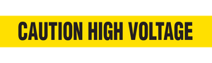 CAUTION VOLTAGE - Barricade Tape (Case of 12 Rolls)