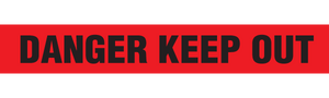 DANGER KEEP OUT - Barricade Tape (Case of 12 Rolls)