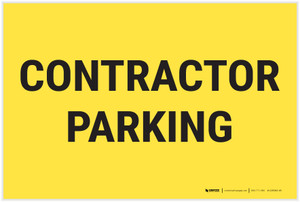 Contractor Parking Landscape - Label
