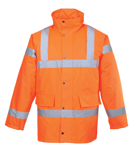 Hi-Vis Traffic Jacket, Orange Hi-Vis Traffic Jacket, Orange