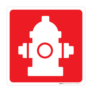 Fire Hydrant - Wall Sign