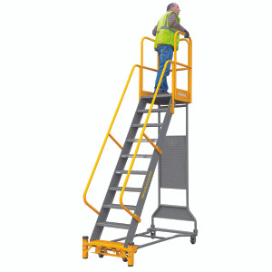 Cotterman Workmaster Super-Duty - Industrial Rolling Ladder