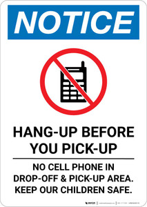 Notice: Hang-Up Before You Pick-up Portrait