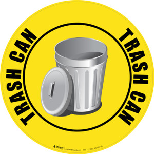 Trash Can Sign