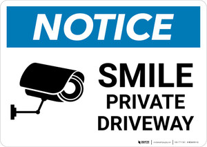 Notice: Smile - Private Driveway with Icon Landscape