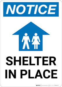 Notice: Shelter In Place Portrait