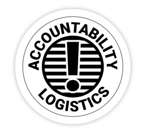 Accountability Logistics - Hard Hat Sticker