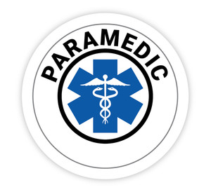 Paramedic - Hard Hat Sticker