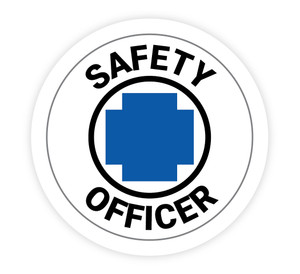Safety Officer - Hard Hat Sticker