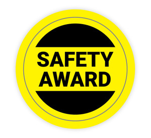 Safety Award - Hard Hat Sticker