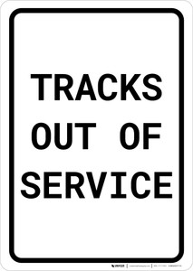 Curve Ahead Landscape - Wall Sign