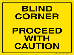 Blind Corner - Wall Sign