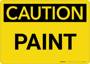 Caution: Paint Landscape