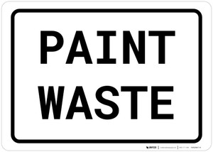 Paint Waste Landscape Paint Waste Landscape