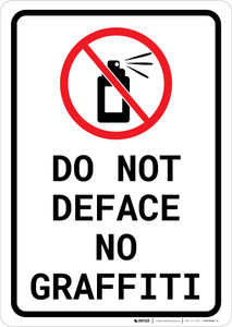 Do Not Deface - No Graffiti Portrait