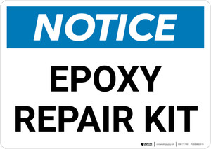 Notice: Epoxy Repair Kit Landscape