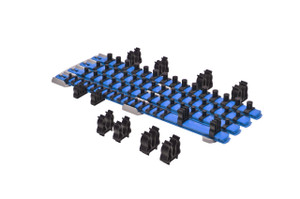 Twist Lock Complete Socket System - Magnetic - Blue