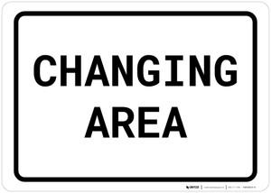 Changing Area Landscape - Wall Sign
