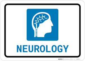 Neurology with Icon Landscape - Wall Sign