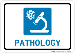 Pathology with Icon Landscape - Wall Sign